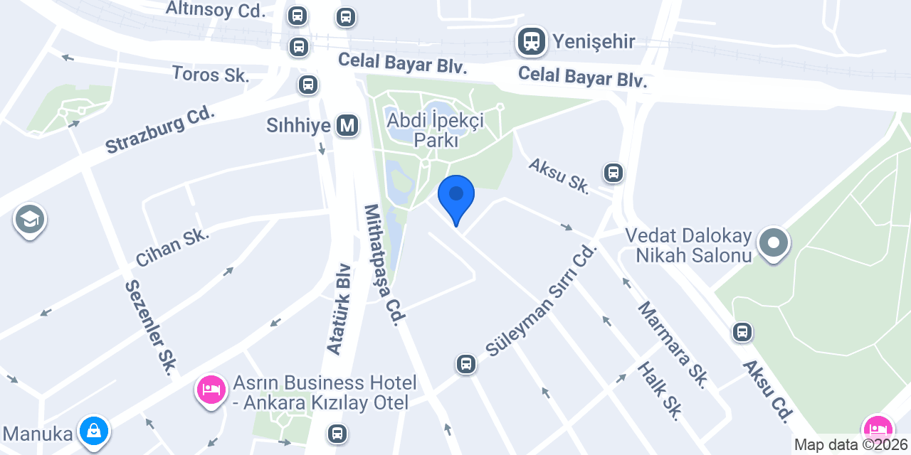 Park Butik konumu