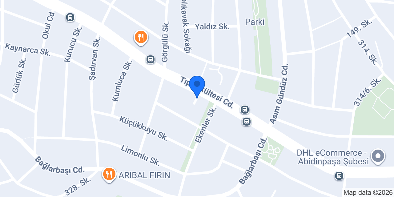 Bursa Kumaş Pazarı konumu