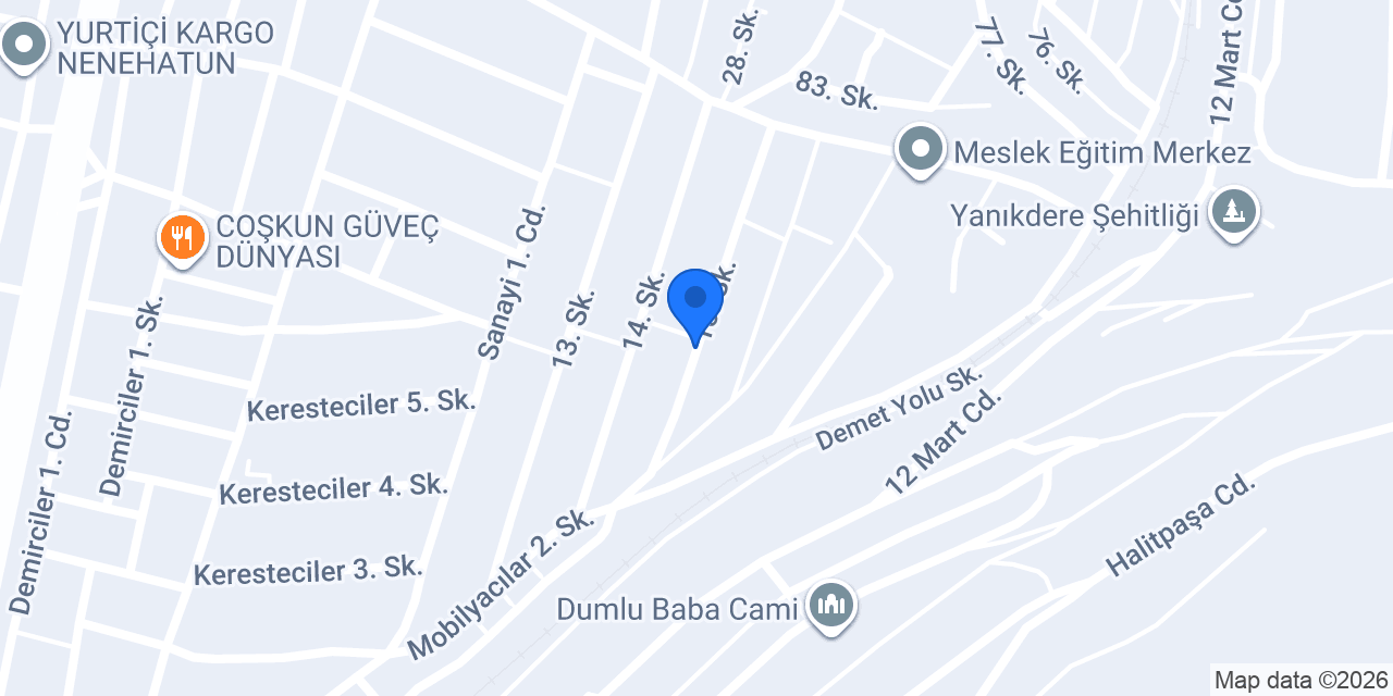 Emmoğlu Mermerit konumu