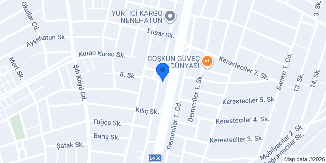 İSTASYON KASAP IZGARA konumu