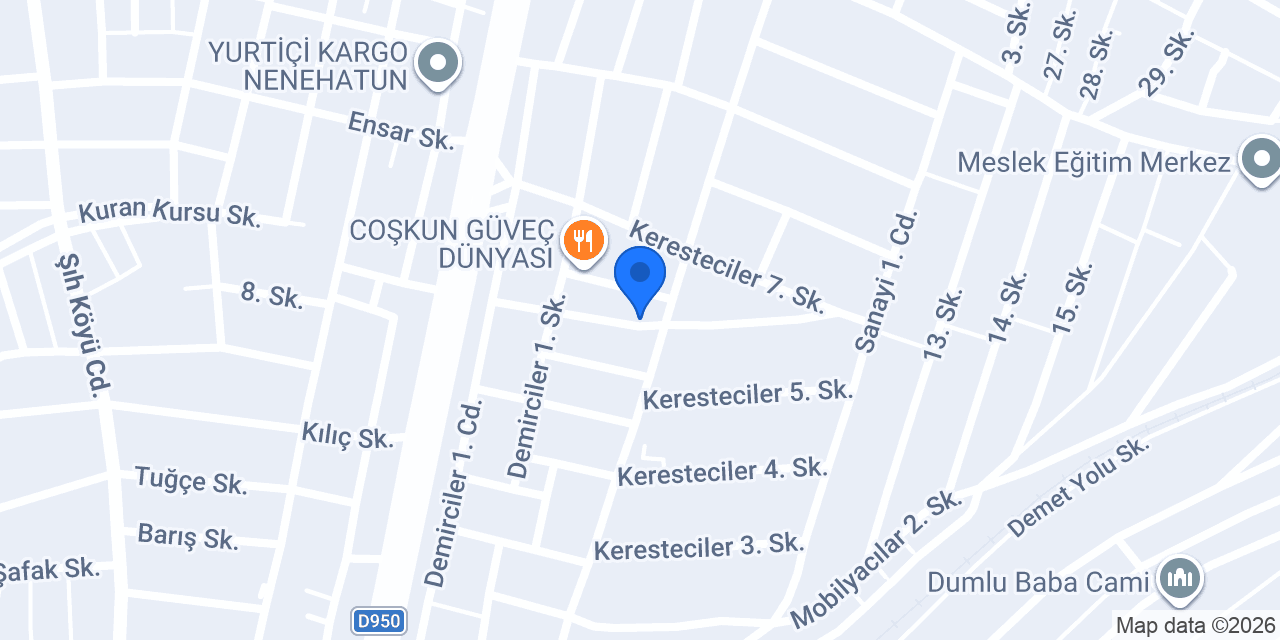 NENEHATUN SOFRASI konumu