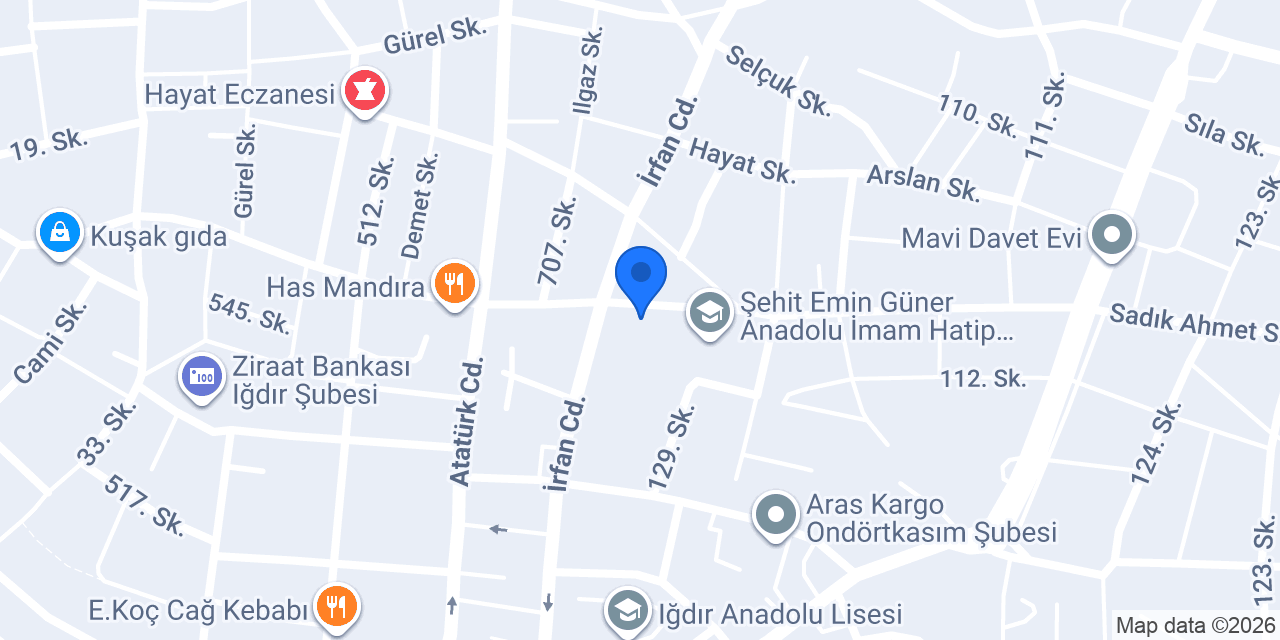 Lezzet kokoreç konumu