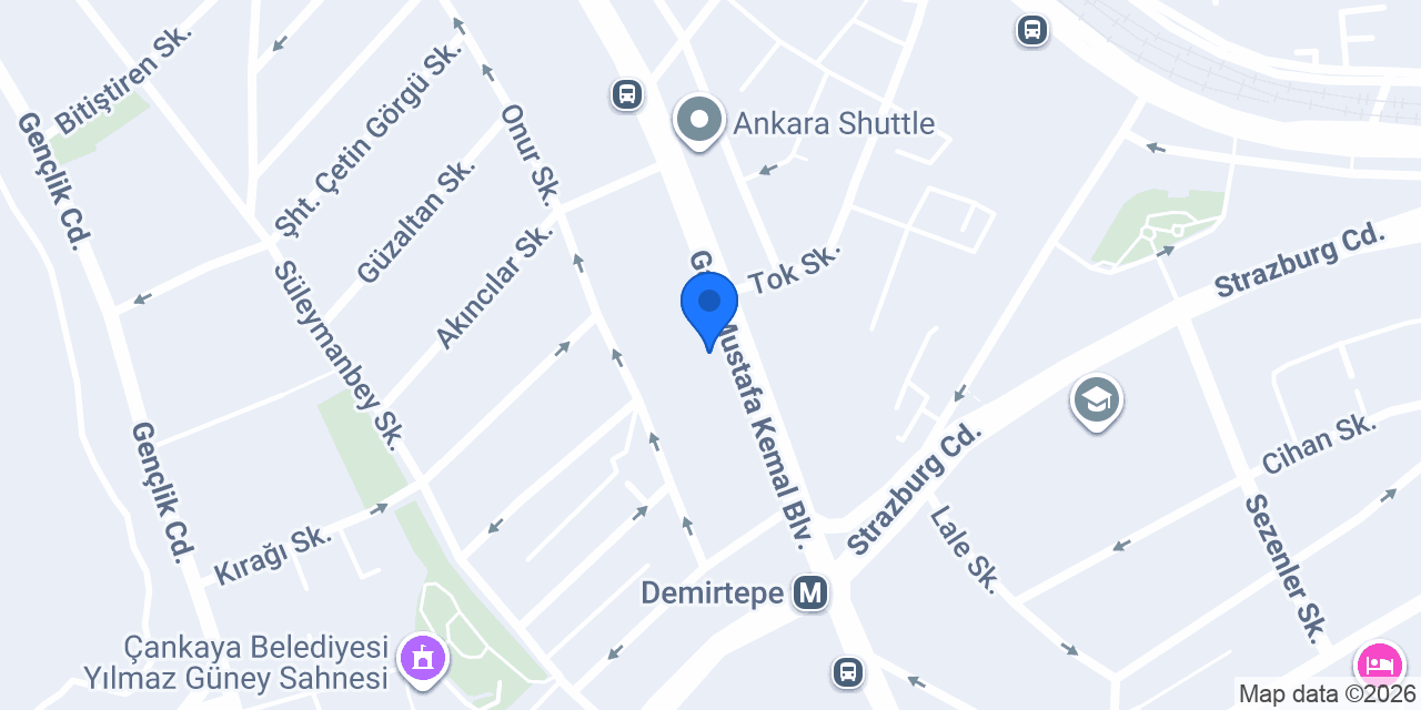 DenizBank Ankara Maltepe Şubesi konumu