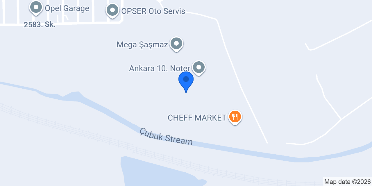 OPTİMAL GARAJ konumu