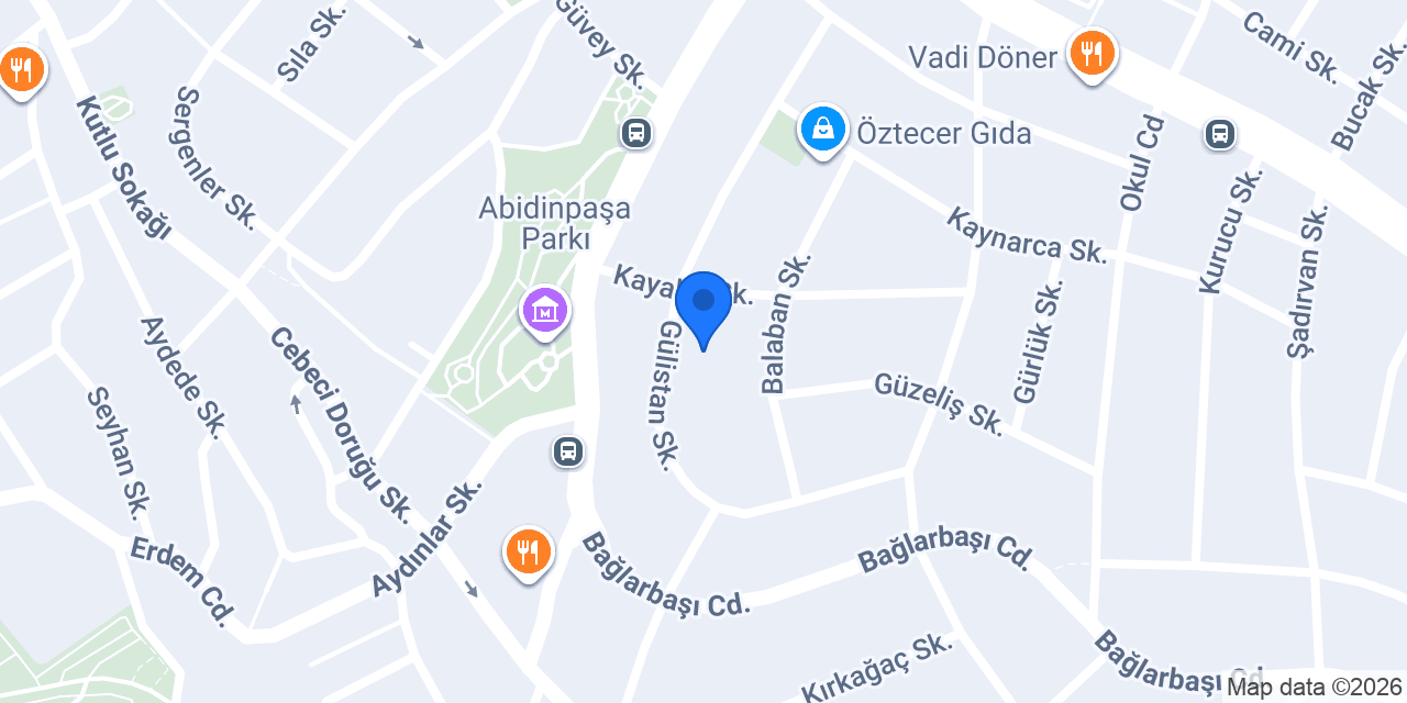 Abidinpaşa Aile Merkezi konumu