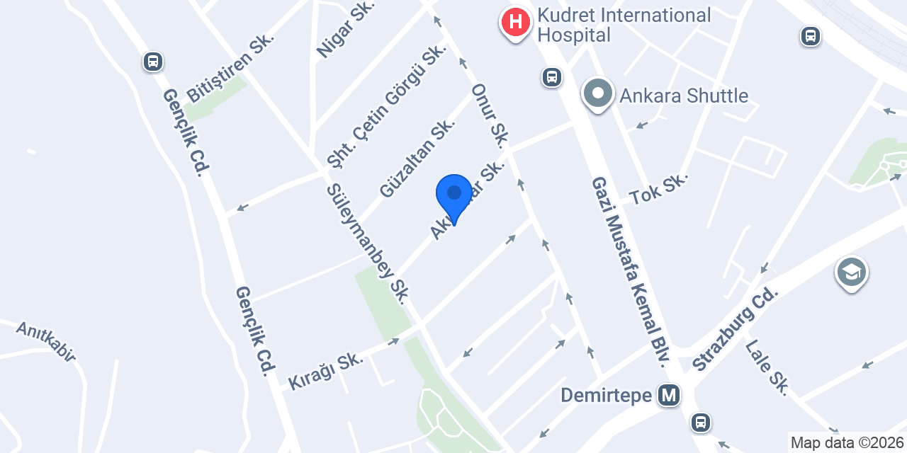 Abdülkadir Özkan Eğitim Vakfı konumu