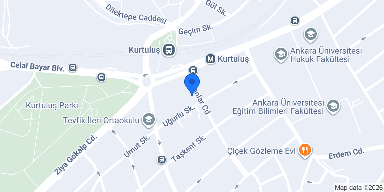 OZANLAR MURAT TAKSİ konumu