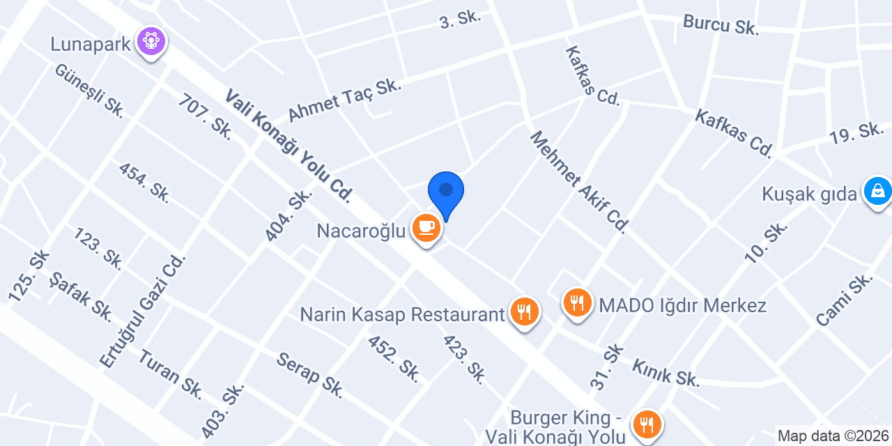 ÇEKİM ASANSÖR konumu
