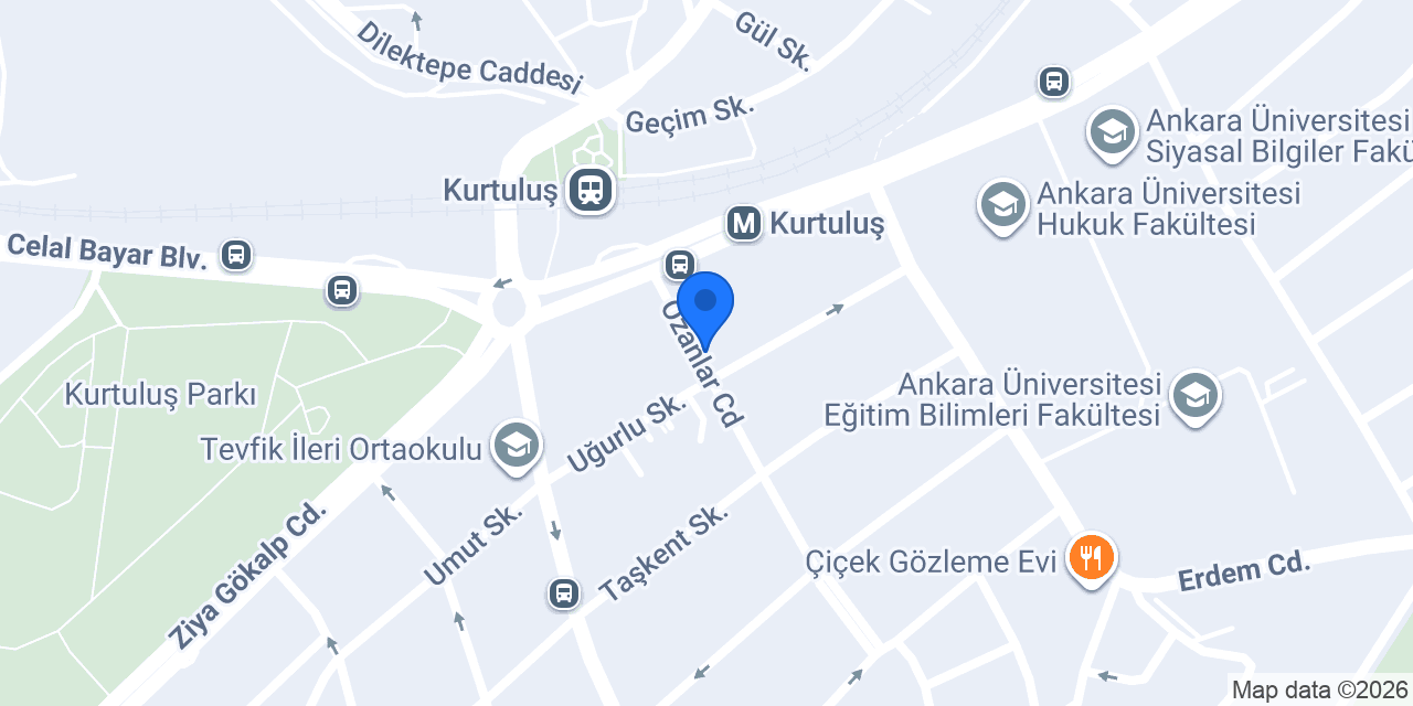 Kurtuluş Kitap Kırtasiye konumu