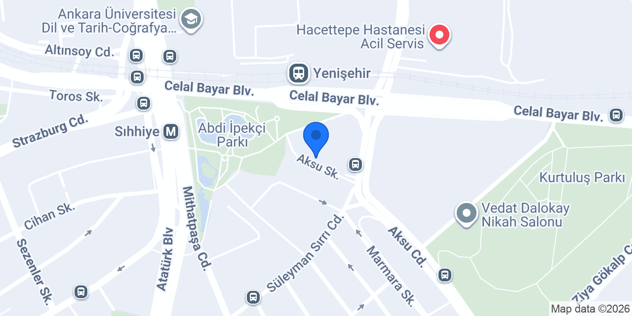 Pekuz Hukuk Danışmanlık konumu