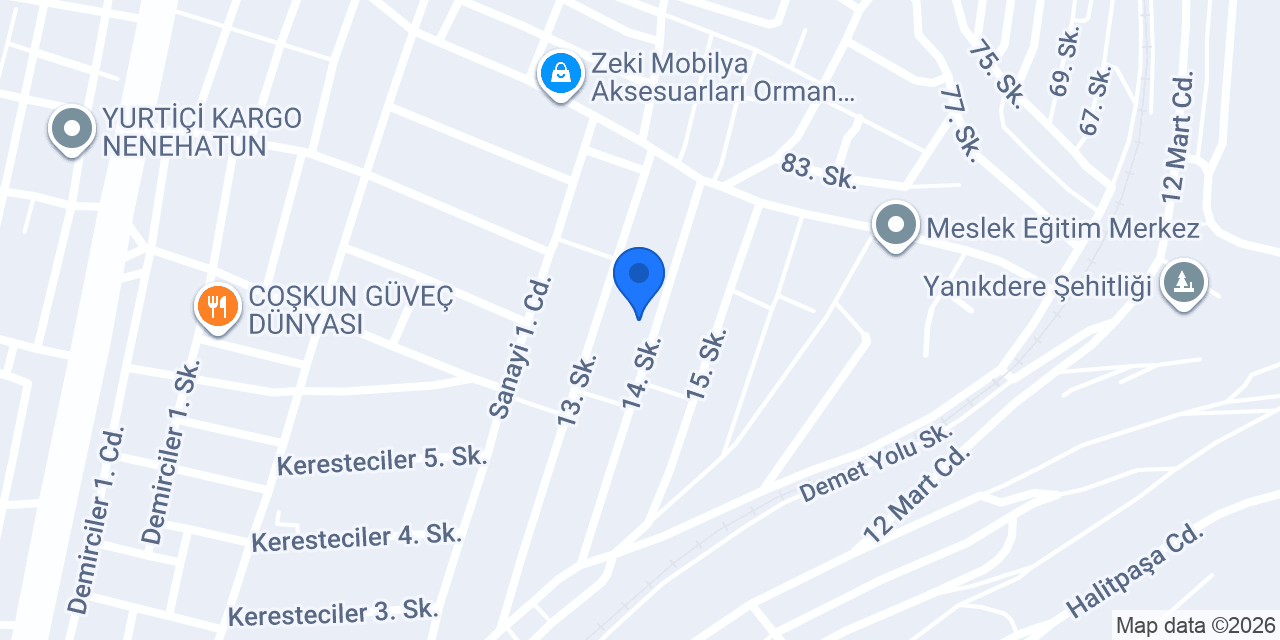 Varalli Ahşap Mobilya konumu