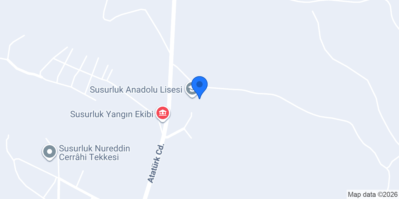 Susurluk Anadolu Lisesi konumu