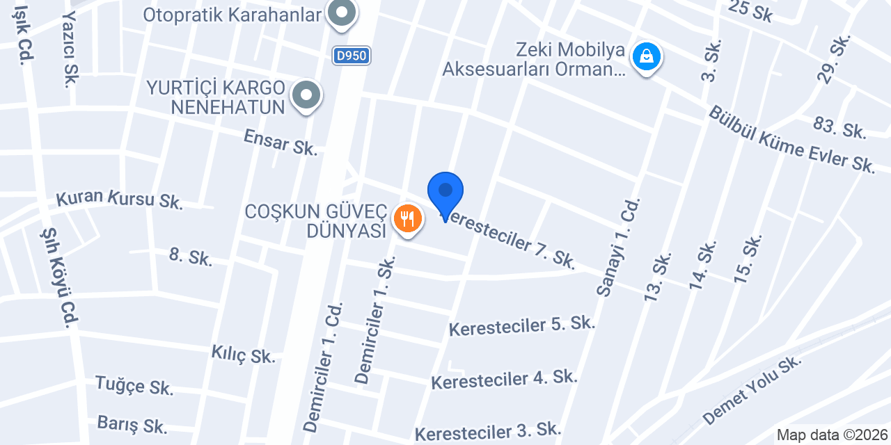 Kanatçı Namık konumu