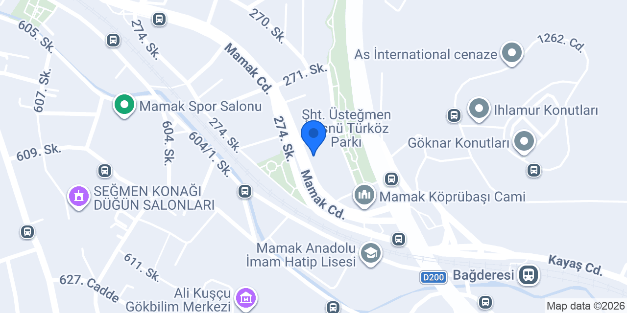 Mert İnşaat Otomotiv konumu