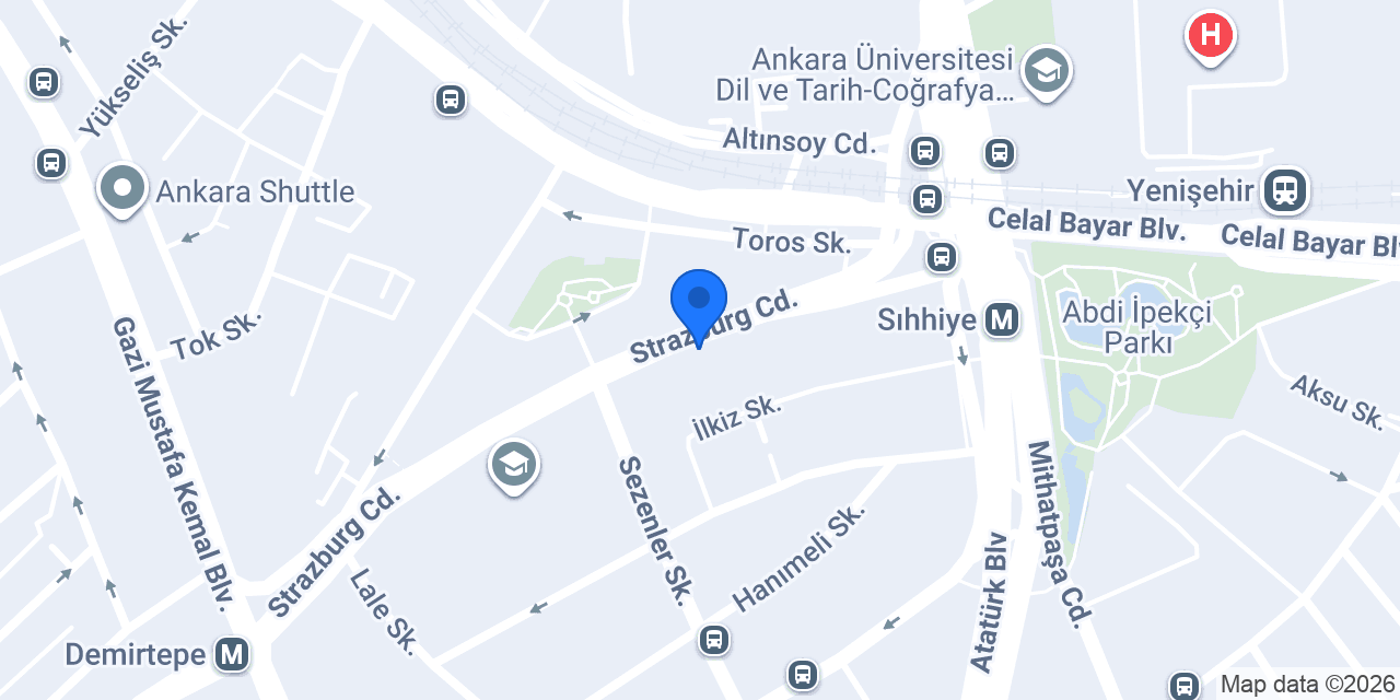 Katılımevim Ankara Sıhhiye Şube konumu