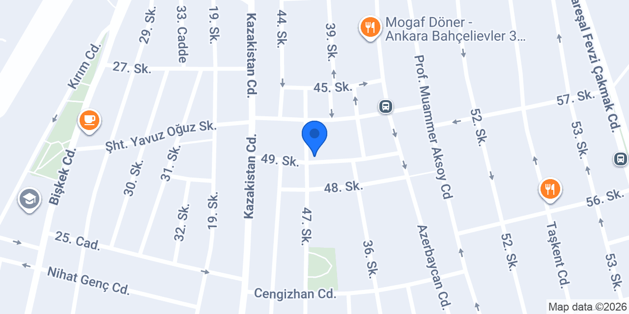 Prod Coffee & Roastery konumu