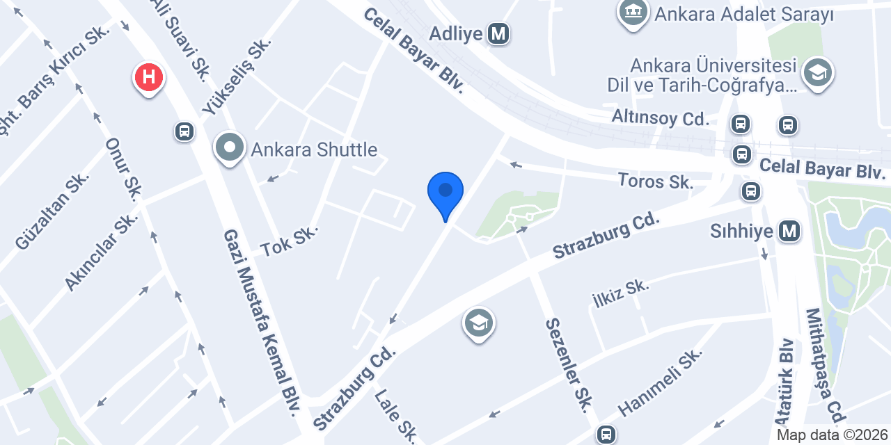 Av. Ayşe Özfidan Hukuk ve Danışmanlık konumu