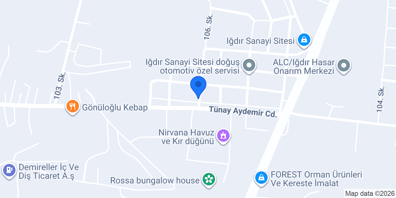 CarFixCenter ığdır konumu