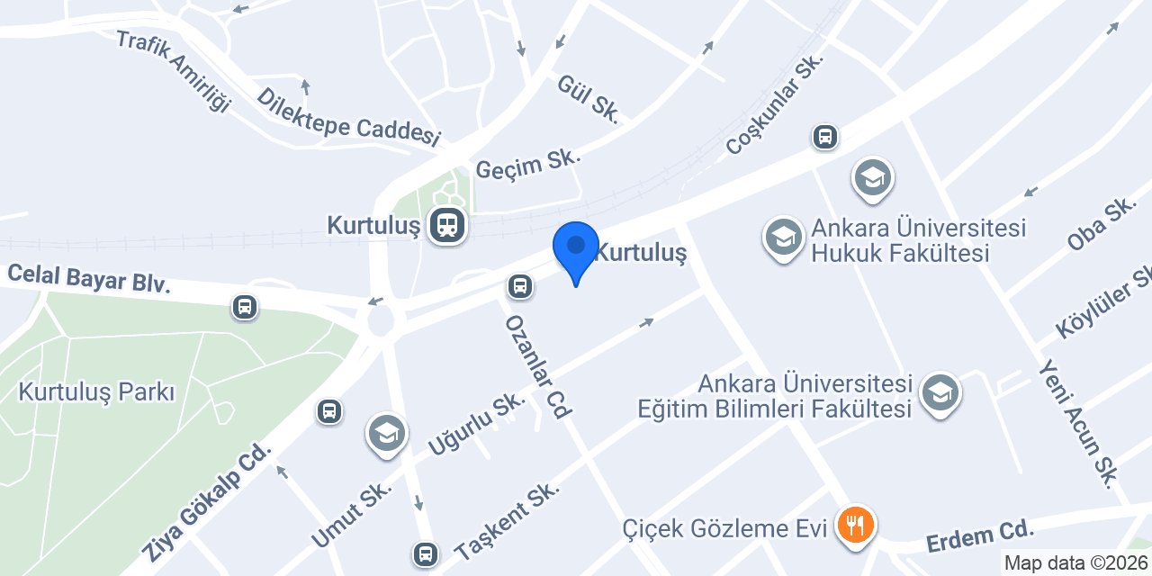 Çağdaş Market konumu