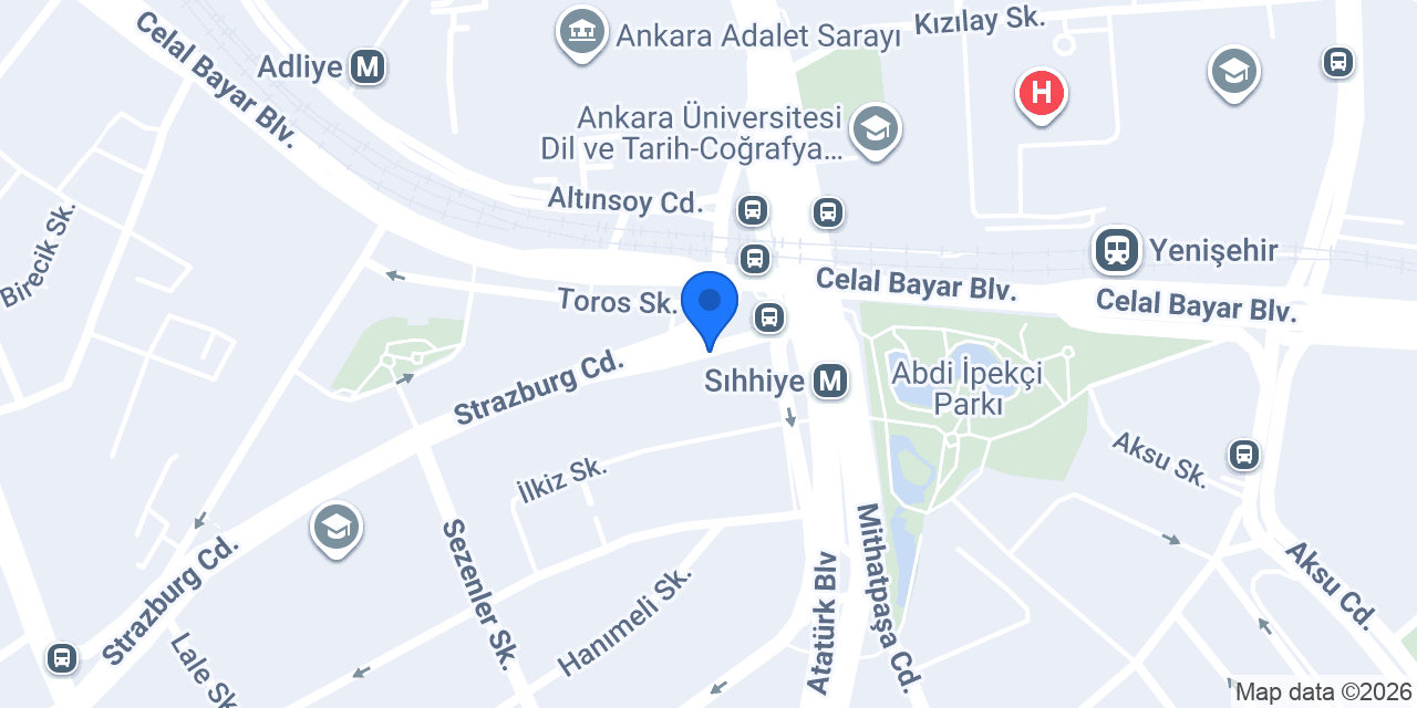 ÜÇÖZ Hukuk ve Danışmanlık konumu