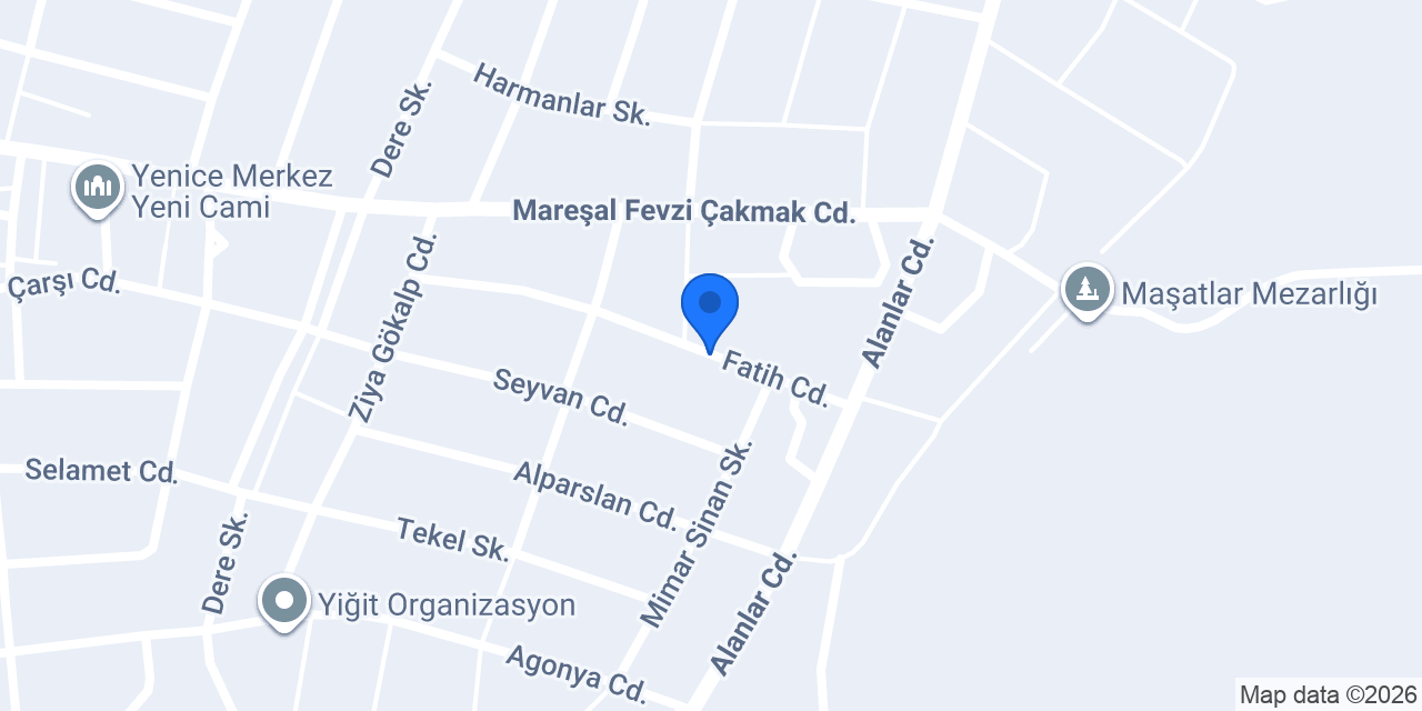 Hayat Veteriner Kliniği konumu