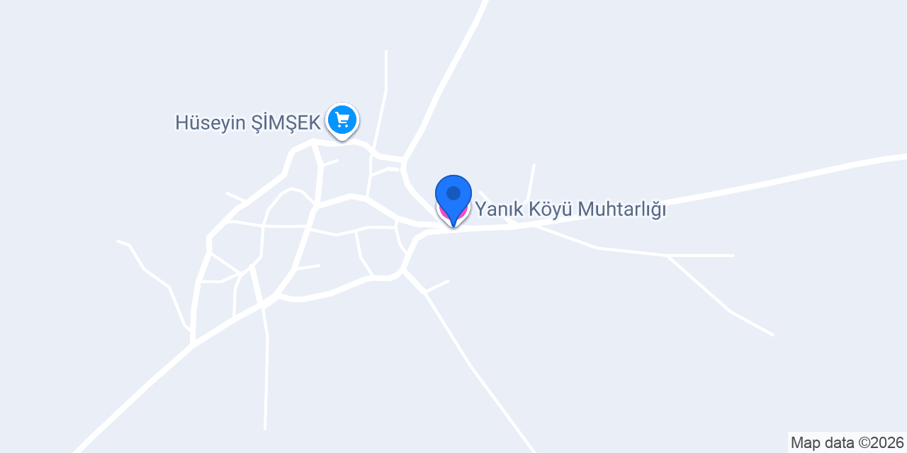 Yanık Köyü Muhtarlığı konumu