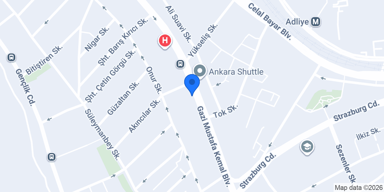 Avukat Mustafa Çınar konumu