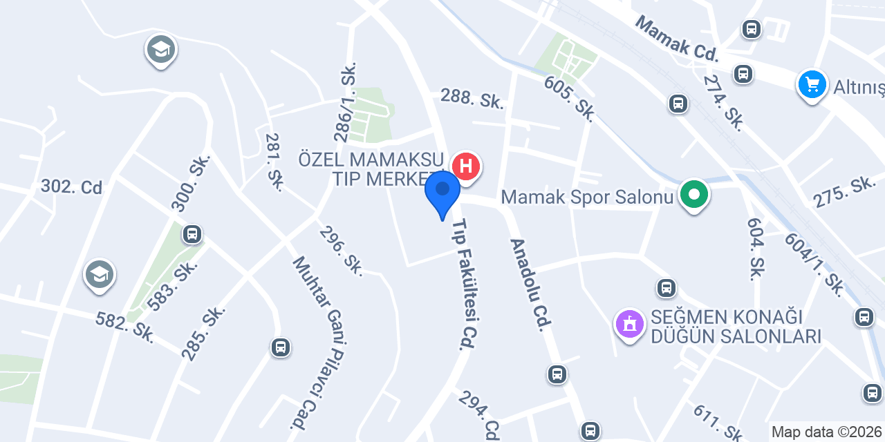 Güllü Optik konumu