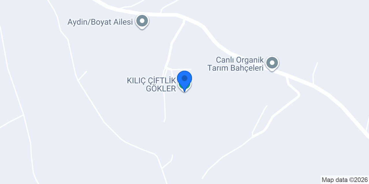KILIÇ ÇİFTLİK GÖKLER konumu