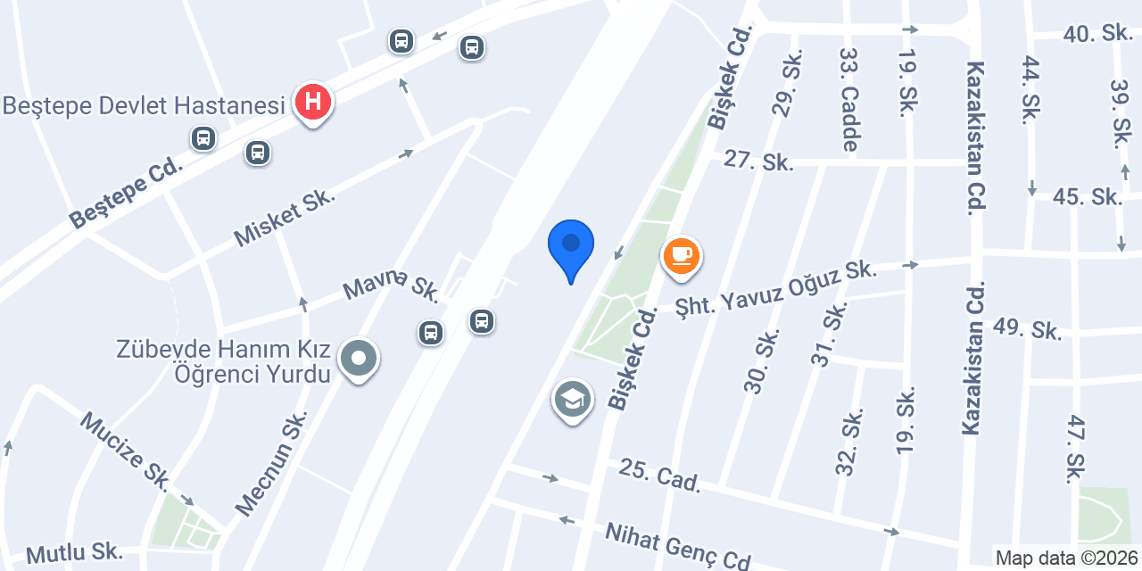Çağdaş Market konumu
