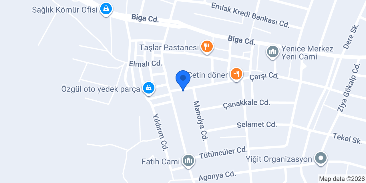 MESA TEKSTİL17 konumu