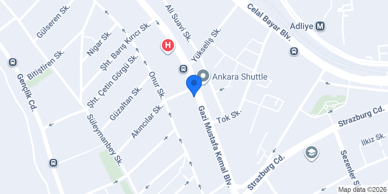 Ankara 18. Noter konumu