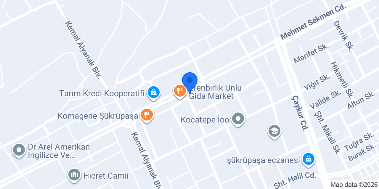 Erzurum Sedef Avize konumu