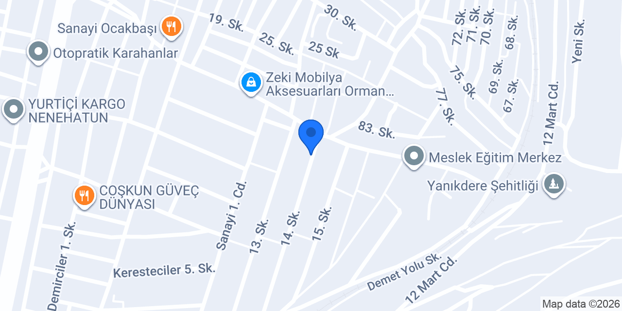 Aykut Ahşap Mobilya konumu