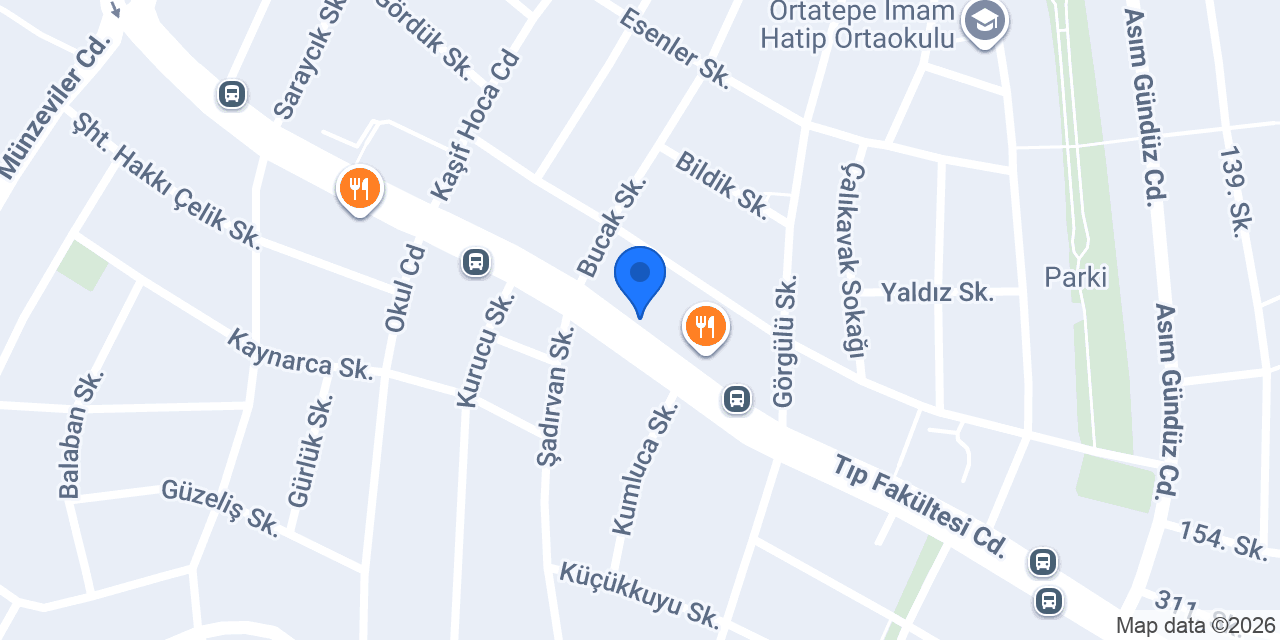 Diriliş Ticaret konumu