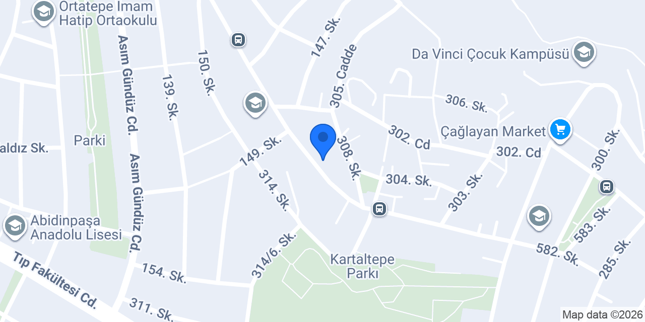 Taner Ay Kozmetik konumu