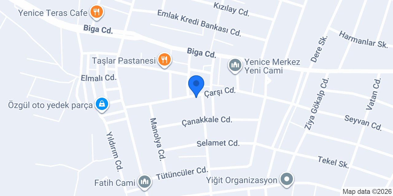 Çetin döner konumu
