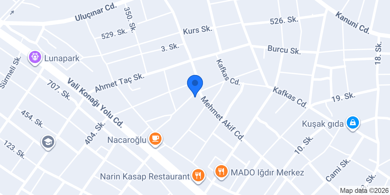 Ümmül Kurra Cami konumu
