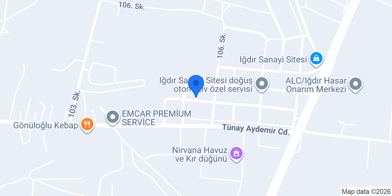 Sever otomotiv konumu