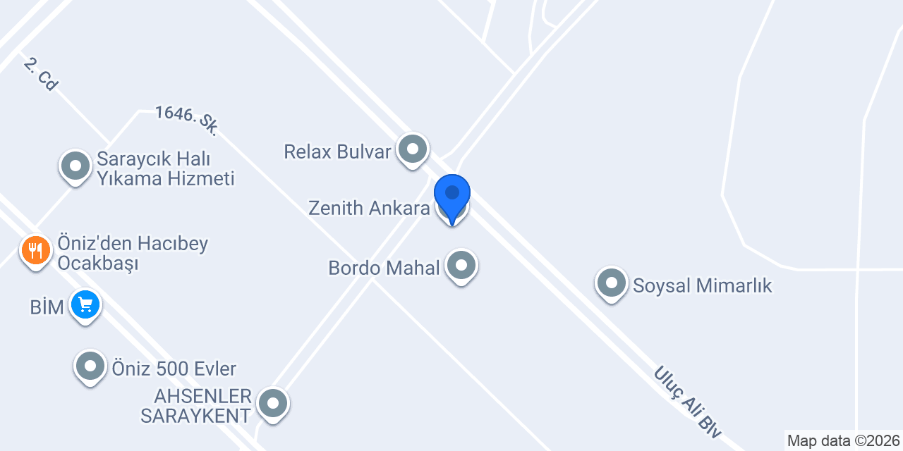 Zenith Ankara konumu