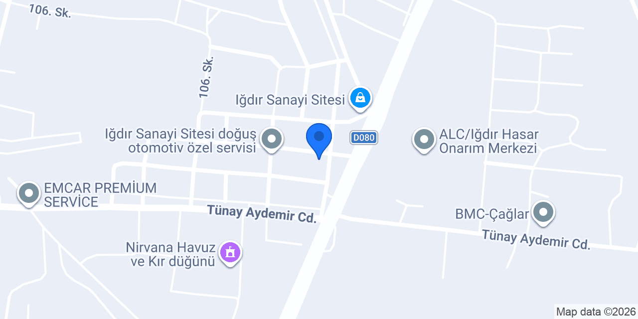 Başkara Auto konumu