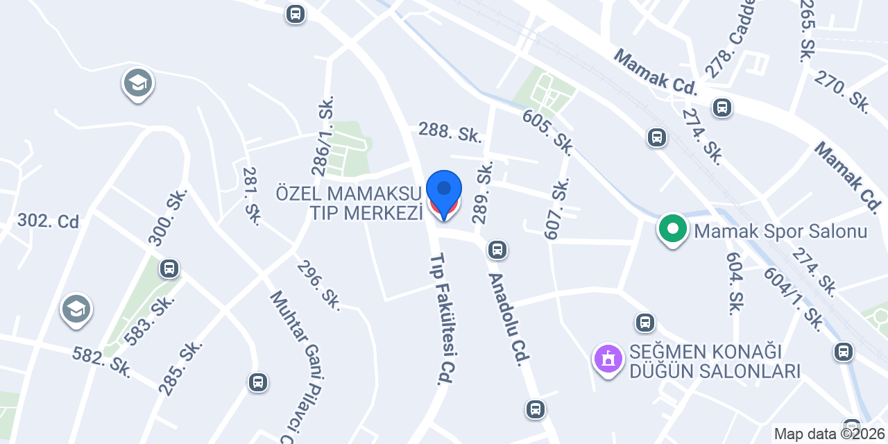ÖZEL MAMAKSU TIP MERKEZİ konumu
