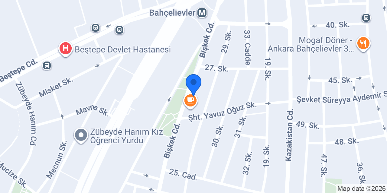 Balta Burger Emek konumu