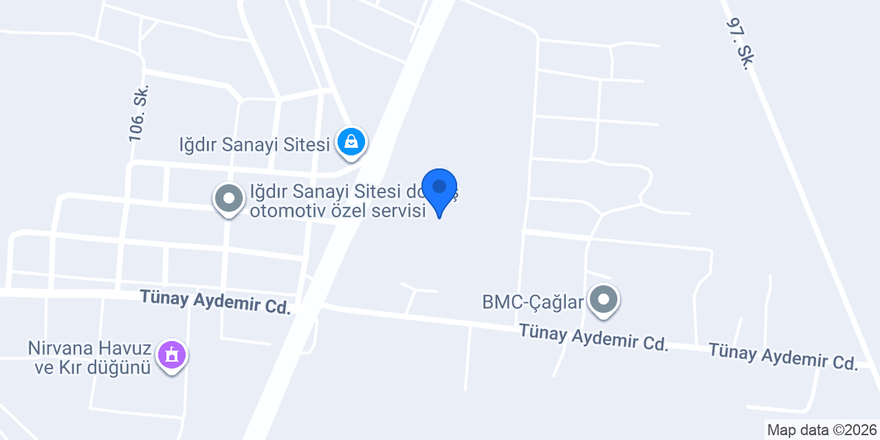 ALC/Iğdır Hasar Onarım Merkezi konumu