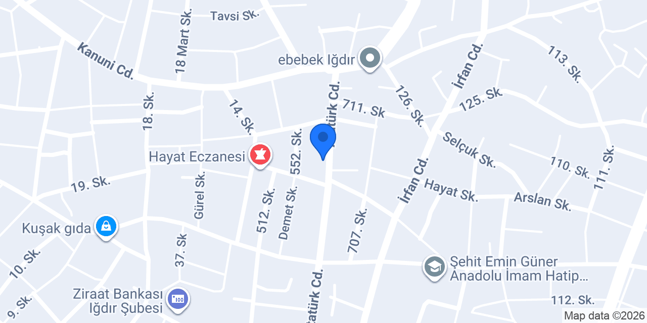 IĞDIR ENDÜSTRİYEL TEKNİK SERVİS konumu