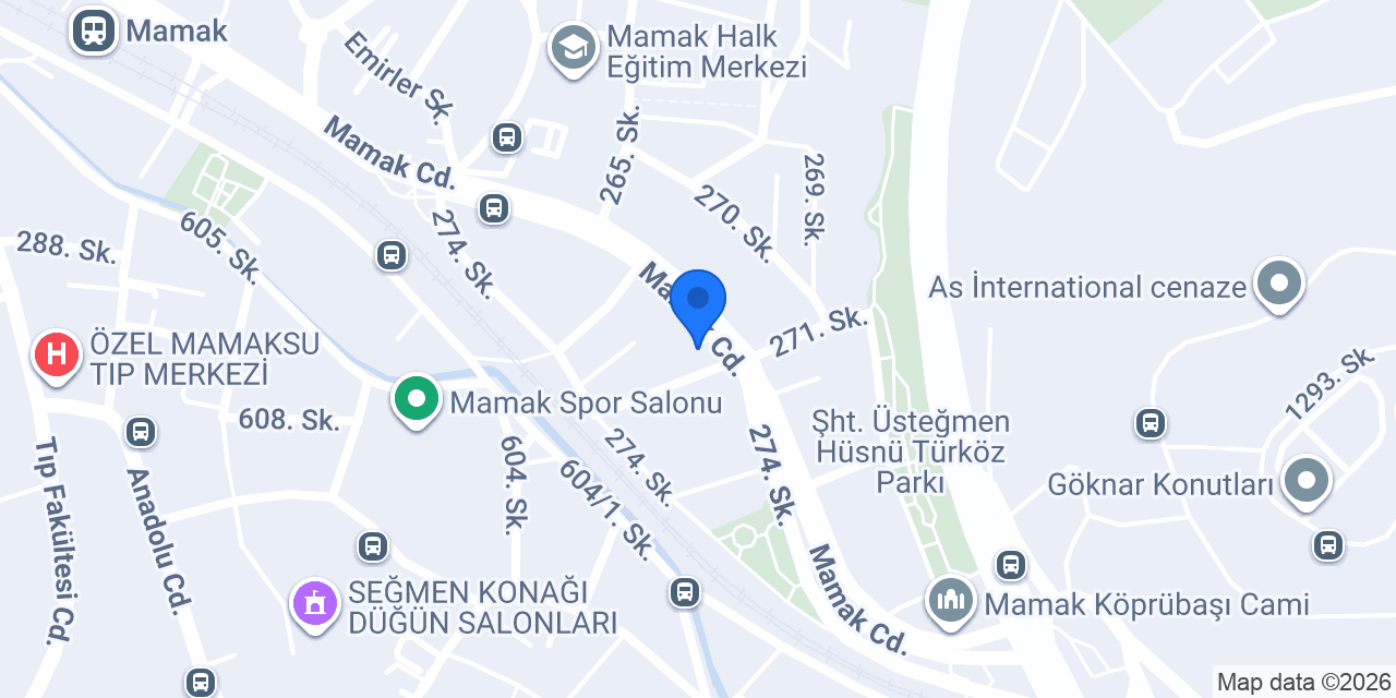 Buket Çiçekçilik konumu