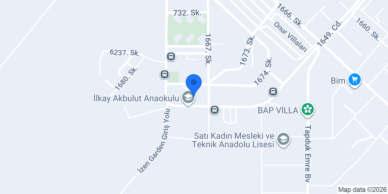 Elmalı Düşler Anaokulu konumu
