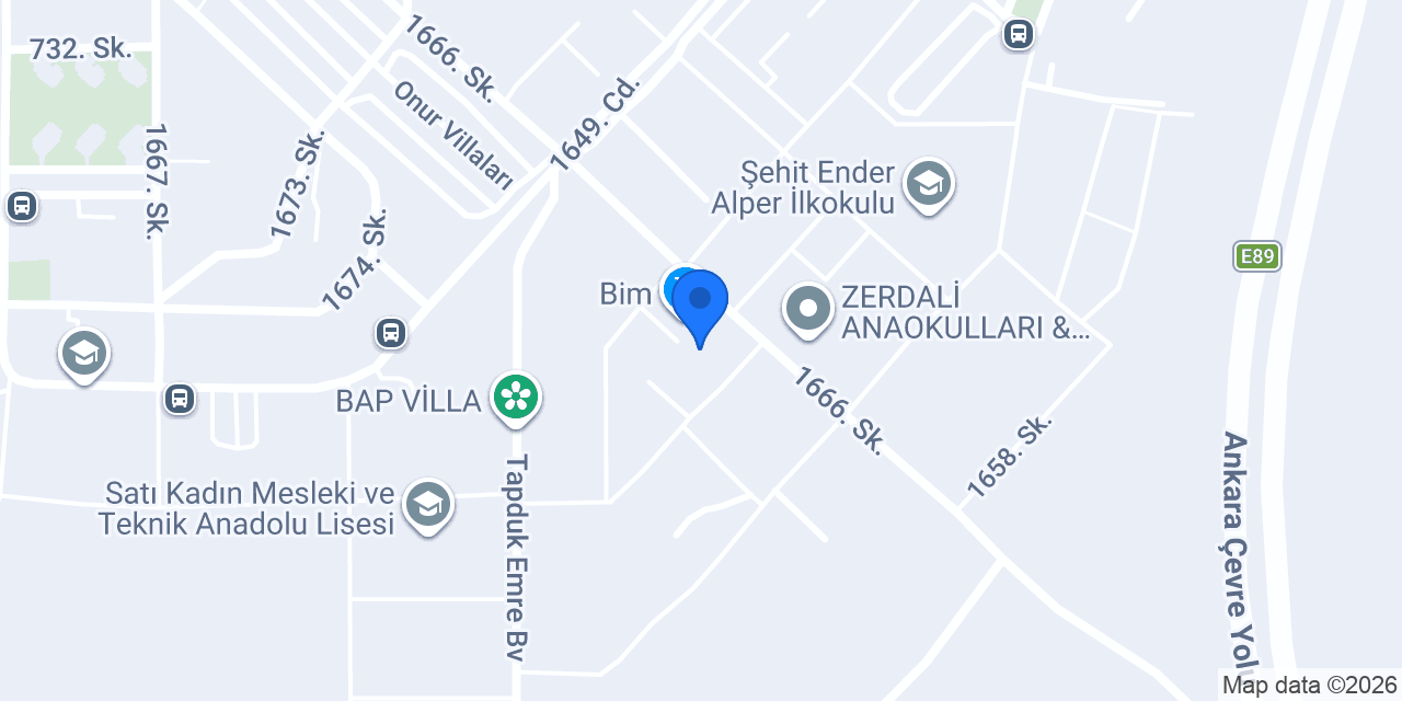 Altek Yapı İnşaat konumu