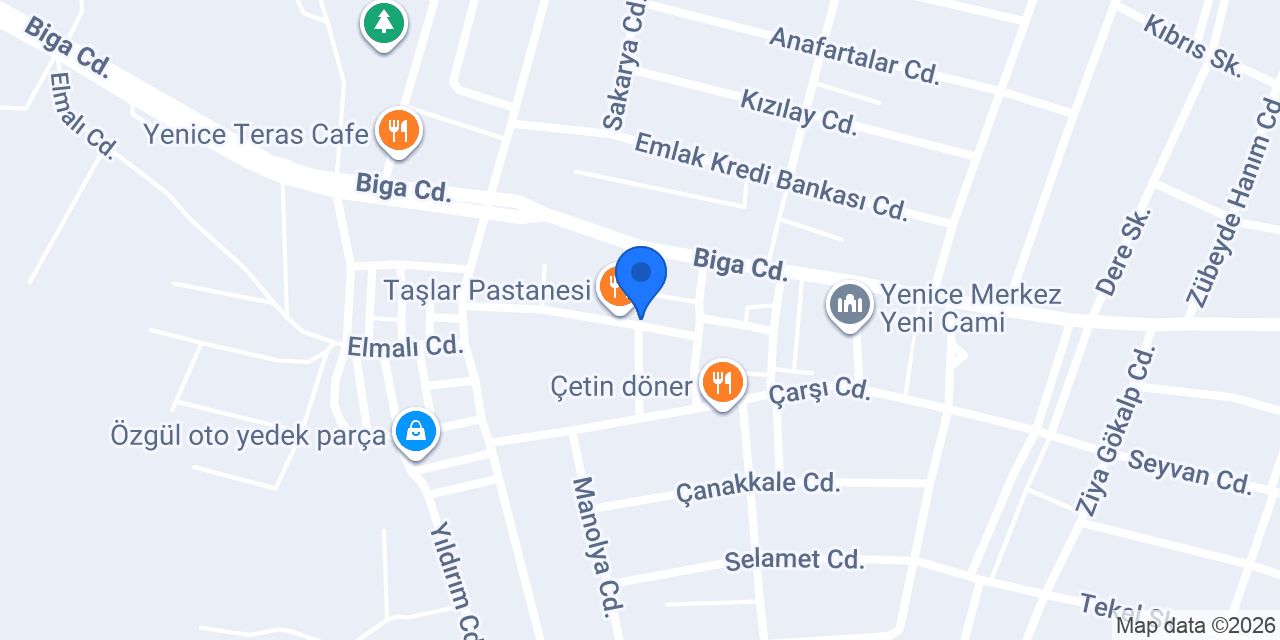 Derya Reklam konumu