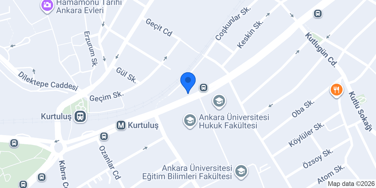 Dürümcü Esnaf Cebeci konumu